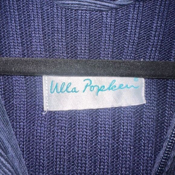 ULLA POPKEN Quilted Corduroy Ribbed Thick Sweater - Picture 3 of 4